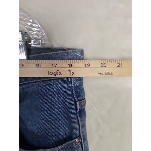 OZOC Baggy Vintage Denim Jeans Loose 38x34 Inseam Measures 28.5in Y2K wide leg - Picture 7 of 14